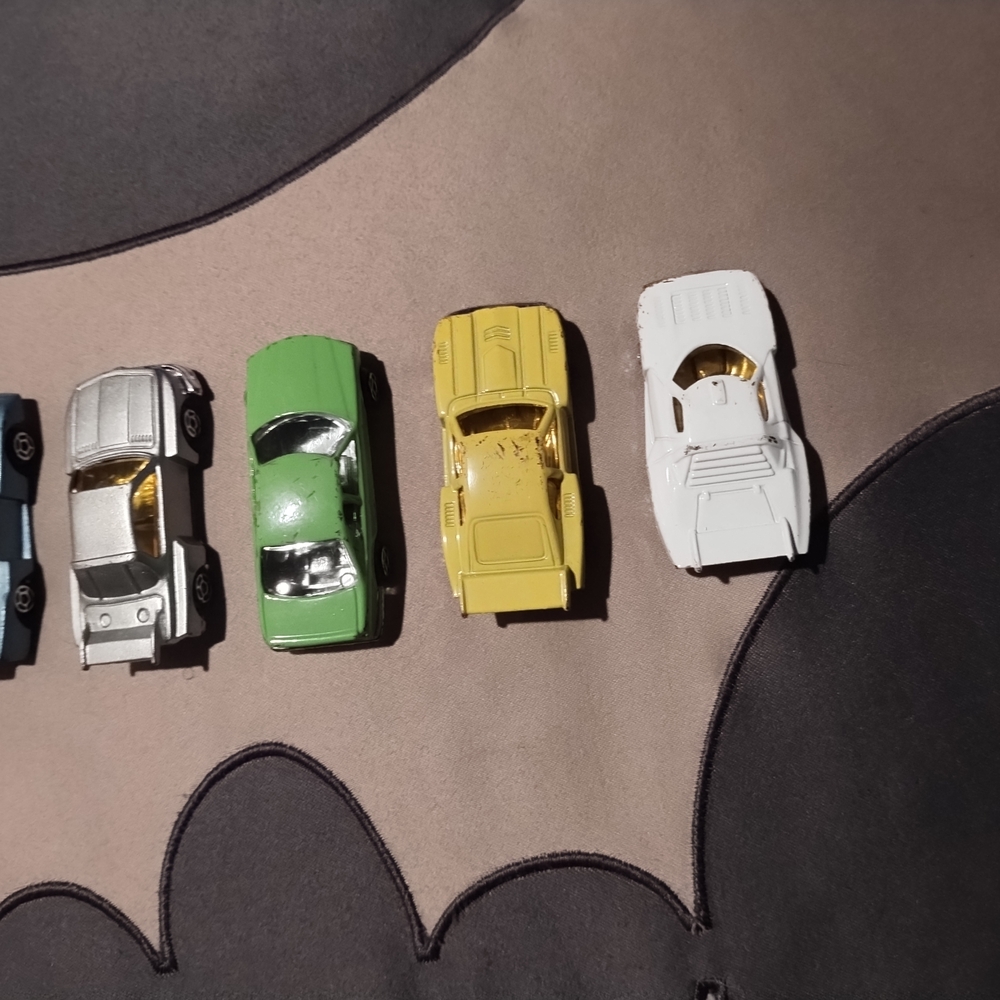 Set of Colorful Toy Cars